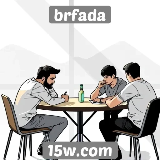 jogadores discutem estratégias no brfada